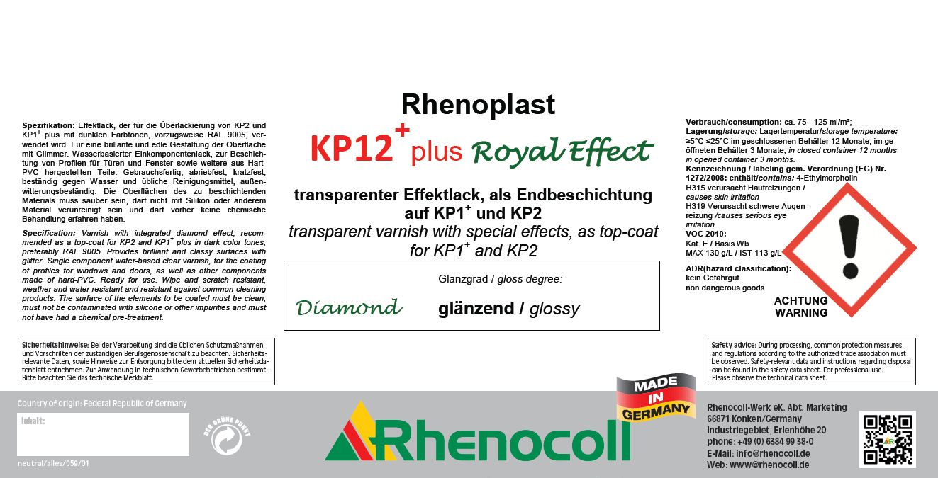 Rhenoplast KP12+ plus, Royal Effect  